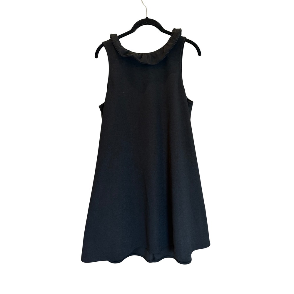 Pomander Place Black Sleeveless Tie Back Shift Dress Y20982T Womens Medium